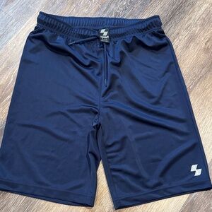 Navy Blue Athletic Shorts